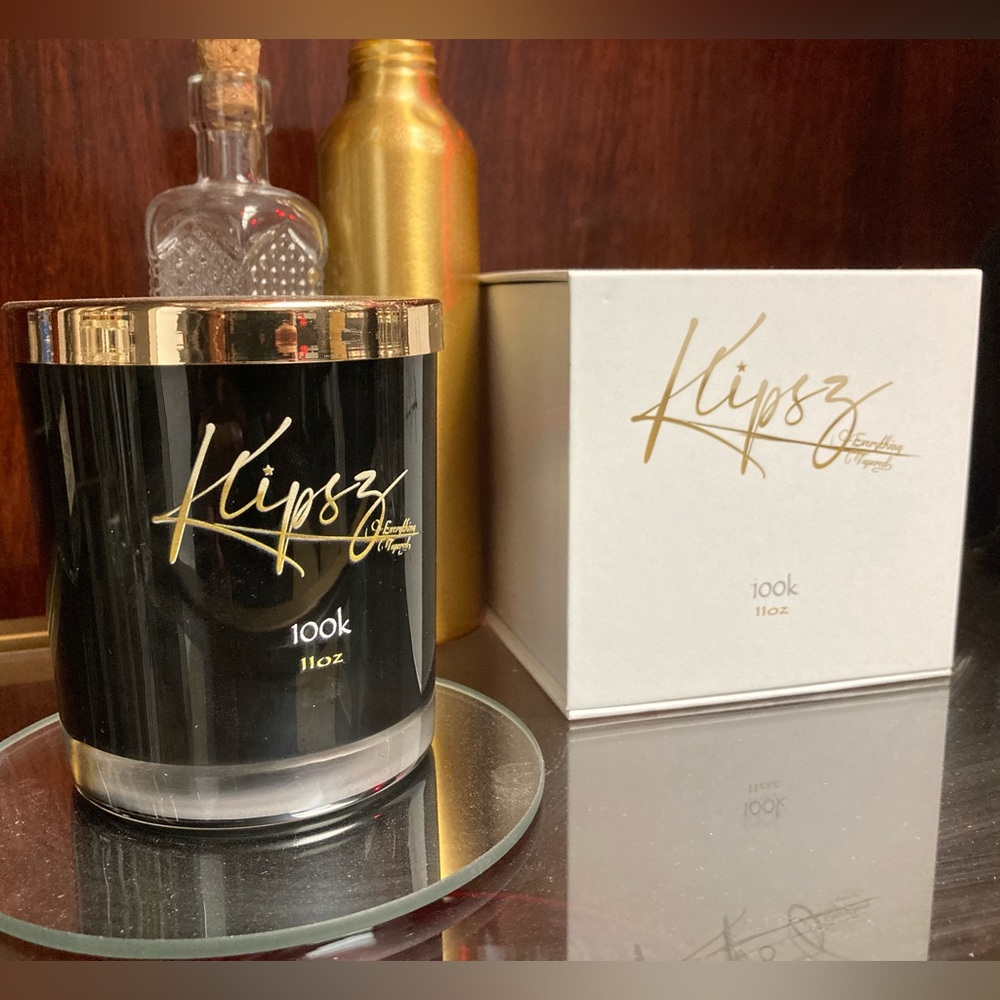 Candle (klipsz) in scent 100k . Slow burner - Picture 1 of 3